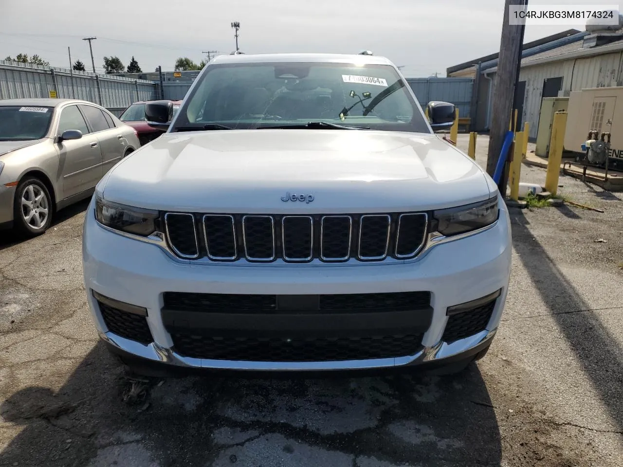 2021 Jeep Grand Cherokee L Limited VIN: 1C4RJKBG3M8174324 Lot: 74003064