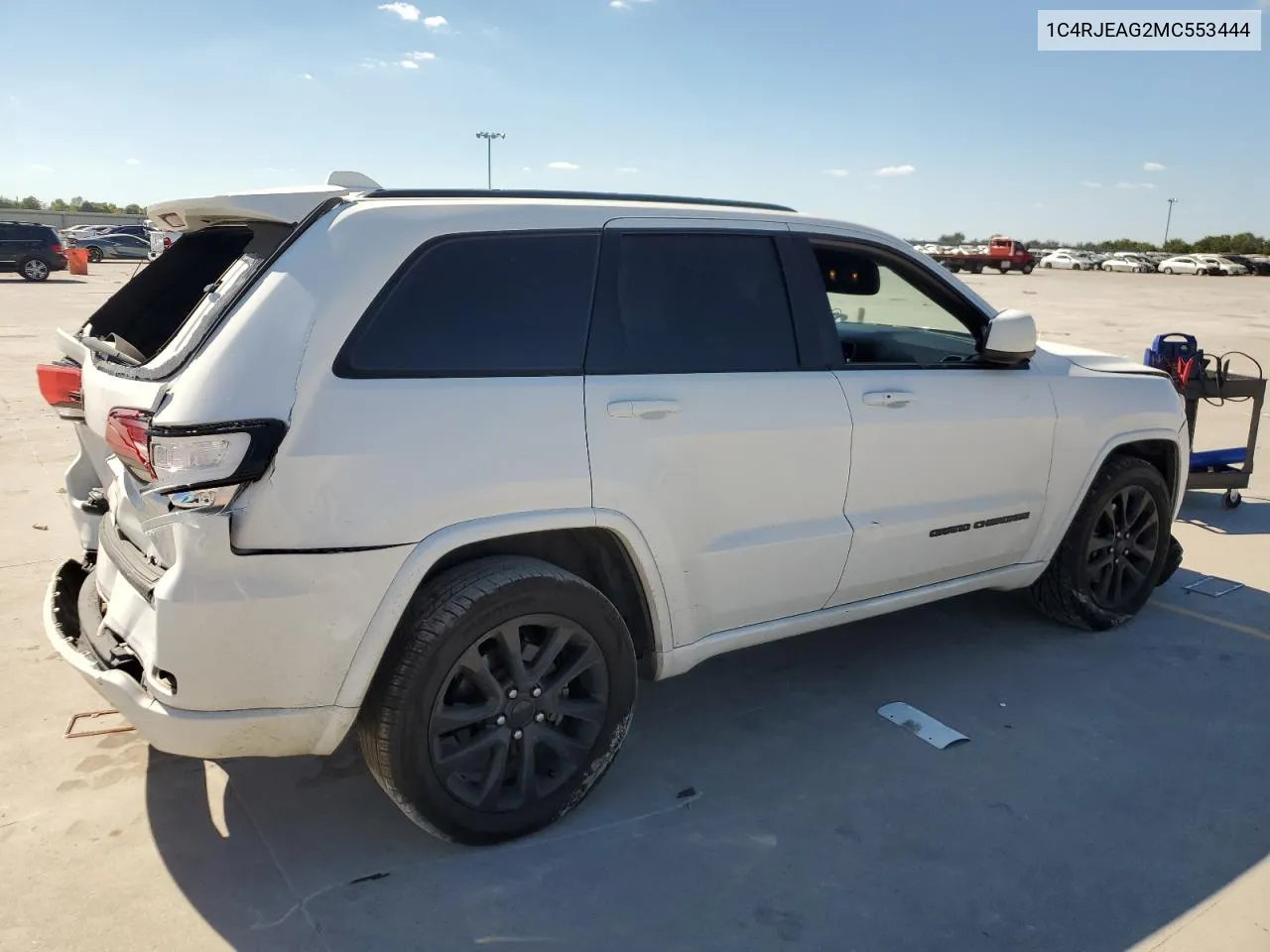 2021 Jeep Grand Cherokee Laredo VIN: 1C4RJEAG2MC553444 Lot: 74004954