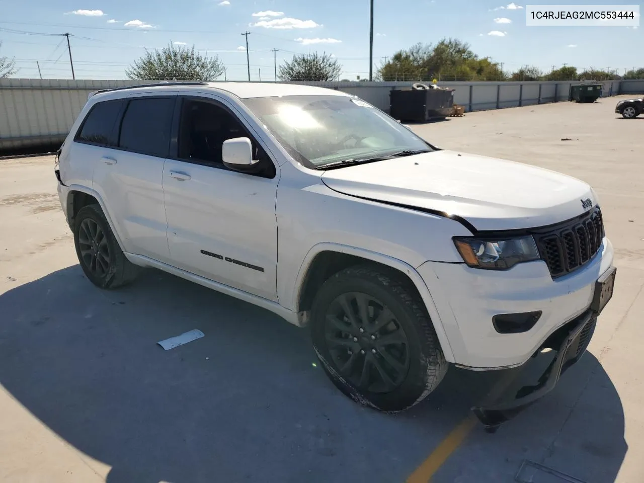 2021 Jeep Grand Cherokee Laredo VIN: 1C4RJEAG2MC553444 Lot: 74004954