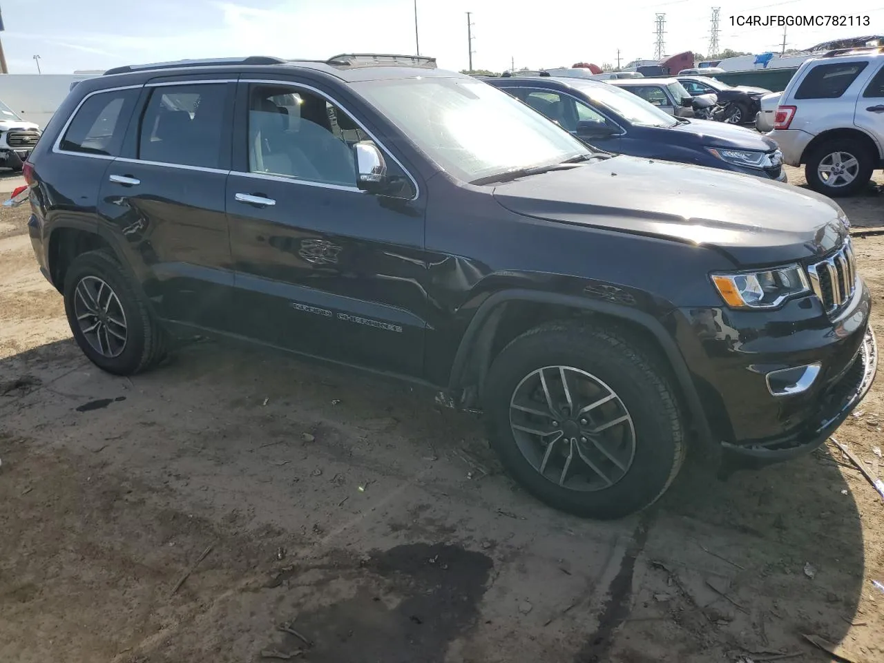 2021 Jeep Grand Cherokee Limited VIN: 1C4RJFBG0MC782113 Lot: 74065264