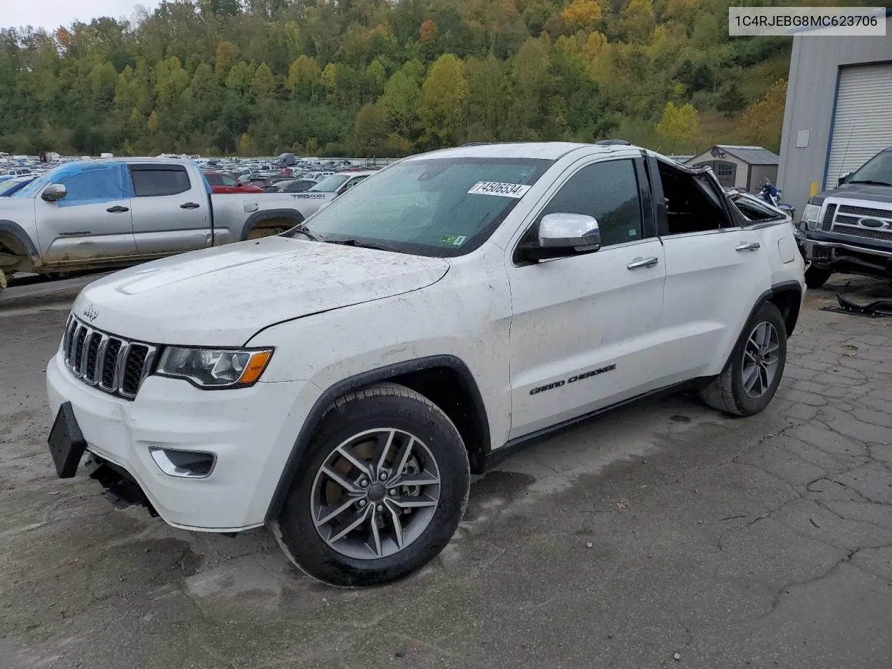 1C4RJEBG8MC623706 2021 Jeep Grand Cherokee Limited