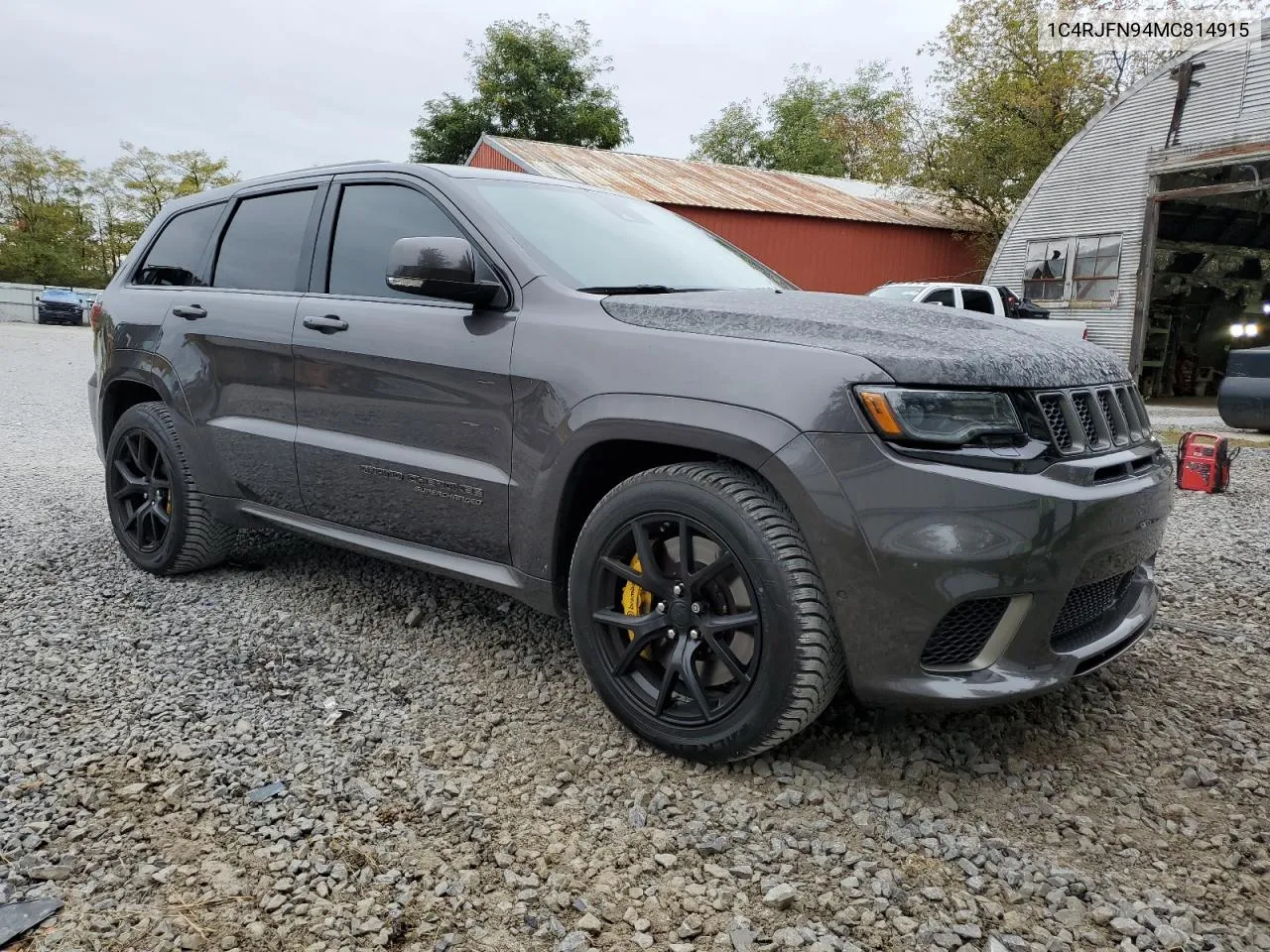 2021 Jeep Grand Cherokee Trackhawk VIN: 1C4RJFN94MC814915 Lot: 74557674