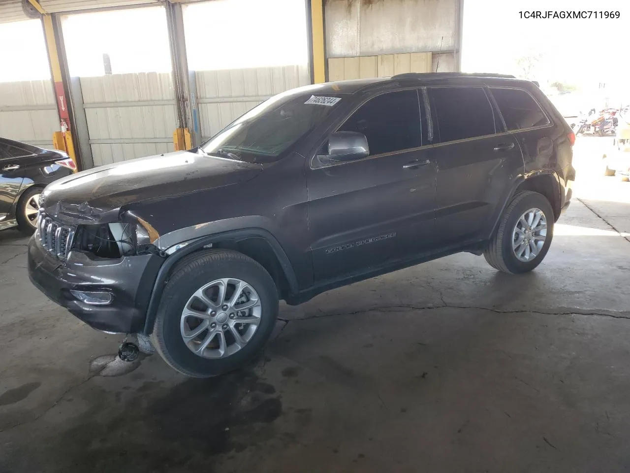 2021 Jeep Grand Cherokee Laredo VIN: 1C4RJFAGXMC711969 Lot: 74626244