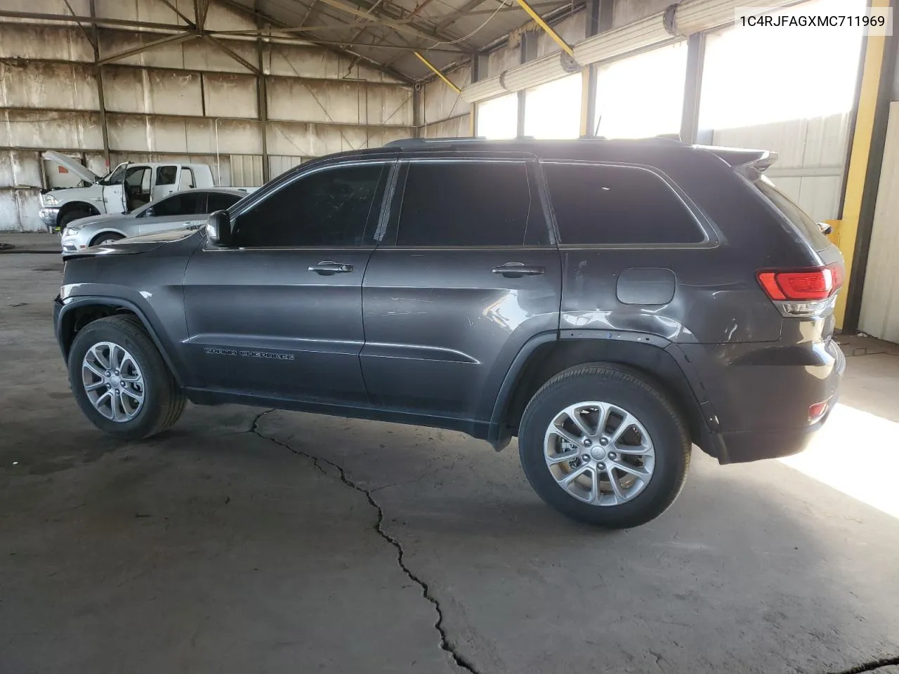 2021 Jeep Grand Cherokee Laredo VIN: 1C4RJFAGXMC711969 Lot: 74626244