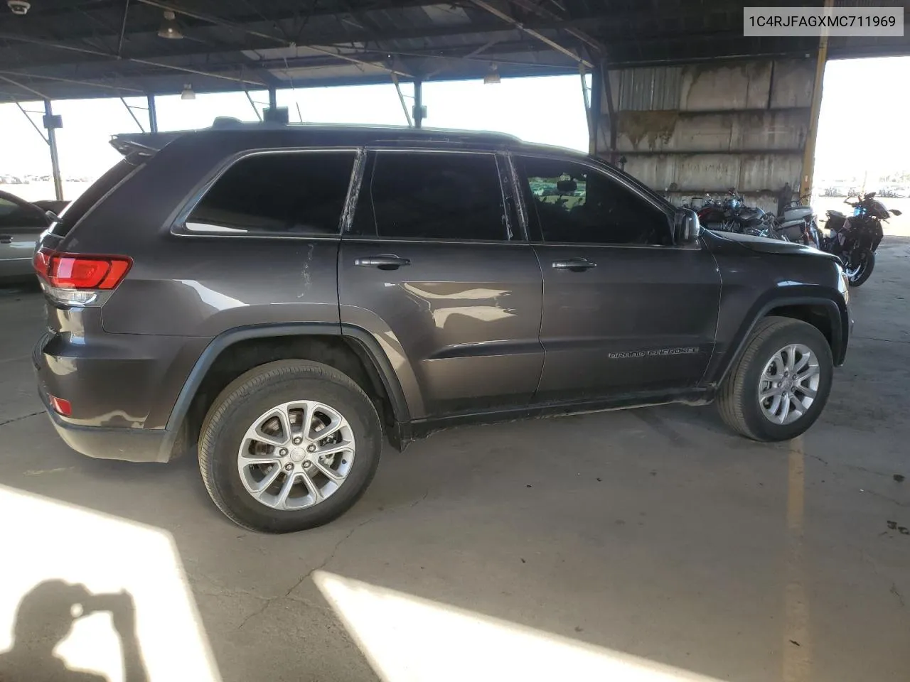 2021 Jeep Grand Cherokee Laredo VIN: 1C4RJFAGXMC711969 Lot: 74626244