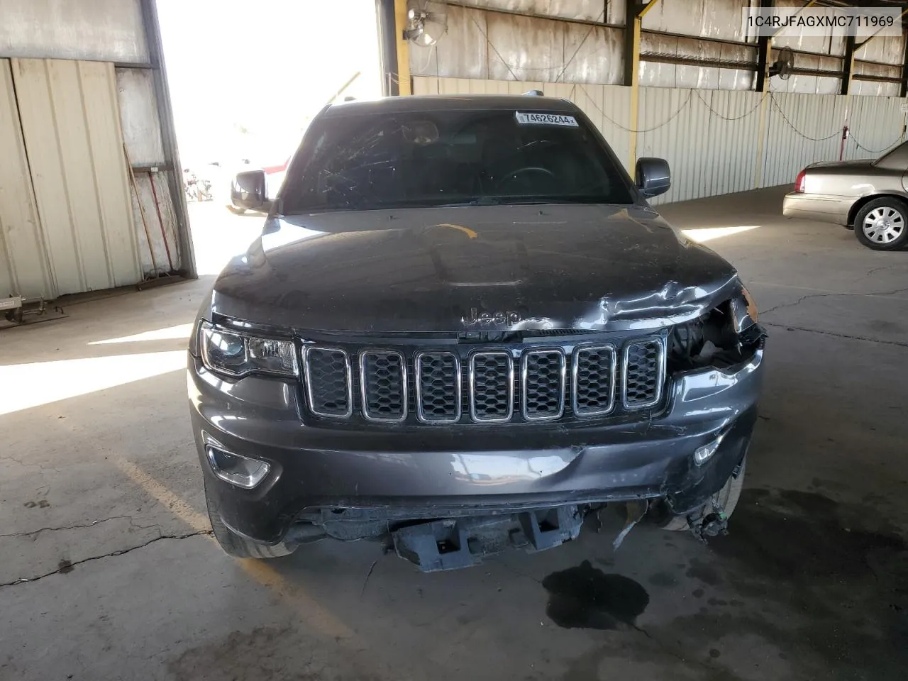 2021 Jeep Grand Cherokee Laredo VIN: 1C4RJFAGXMC711969 Lot: 74626244