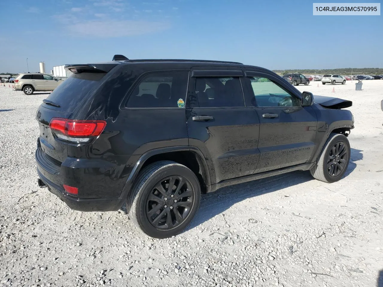 2021 Jeep Grand Cherokee Laredo VIN: 1C4RJEAG3MC570995 Lot: 74738164