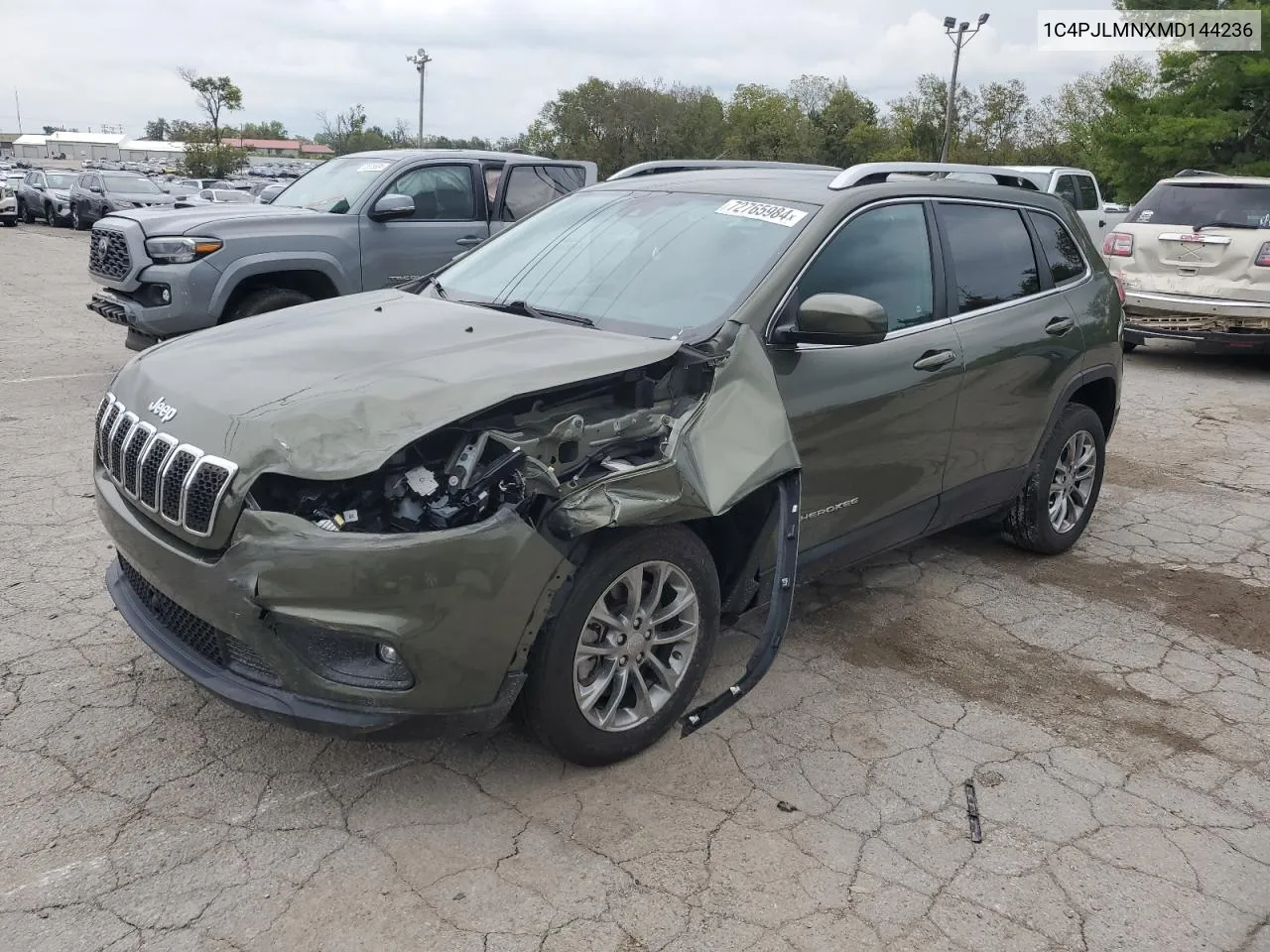 1C4PJLMNXMD144236 2021 Jeep Cherokee Latitude Lux