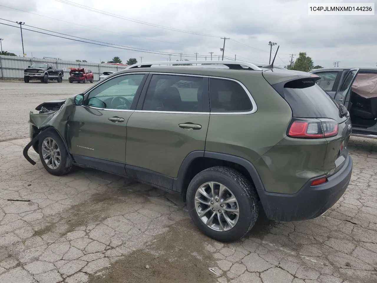 1C4PJLMNXMD144236 2021 Jeep Cherokee Latitude Lux