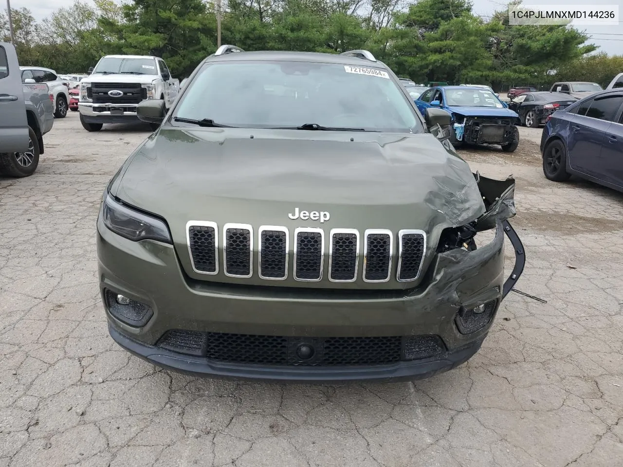 1C4PJLMNXMD144236 2021 Jeep Cherokee Latitude Lux