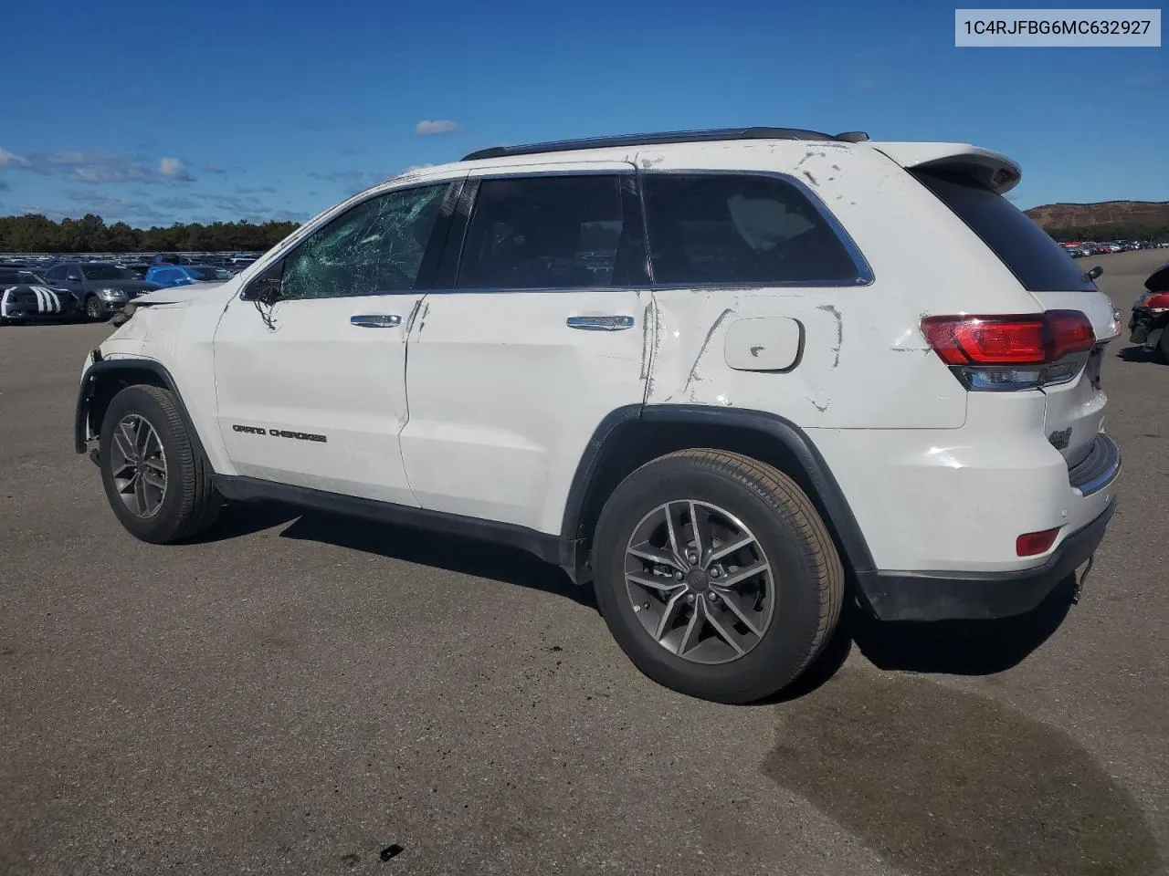 2021 Jeep Grand Cherokee Limited VIN: 1C4RJFBG6MC632927 Lot: 75495174