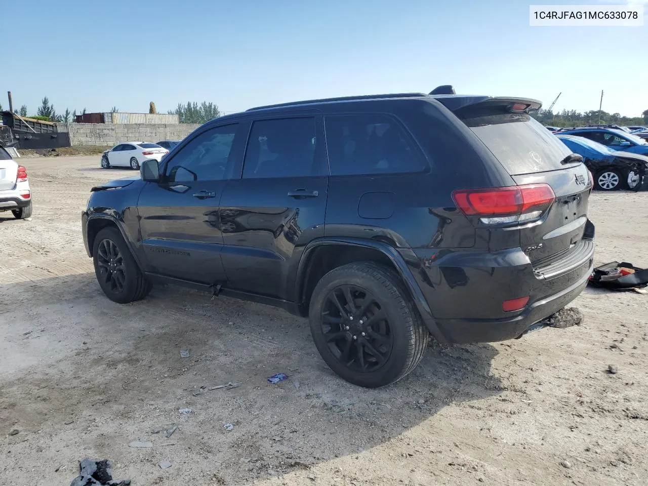 2021 Jeep Grand Cherokee Laredo VIN: 1C4RJFAG1MC633078 Lot: 76011174