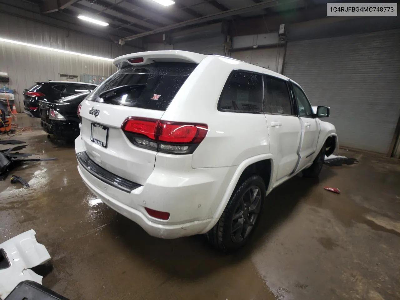 2021 Jeep Grand Cherokee Limited VIN: 1C4RJFBG4MC748773 Lot: 76140114