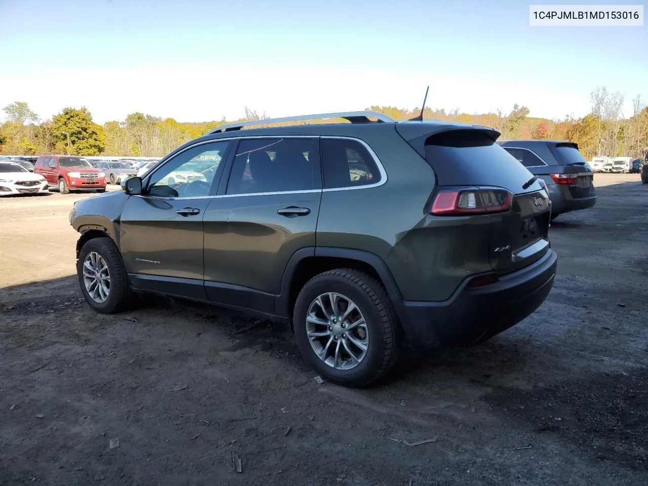 2021 Jeep Cherokee Latitude Plus VIN: 1C4PJMLB1MD153016 Lot: 76372084