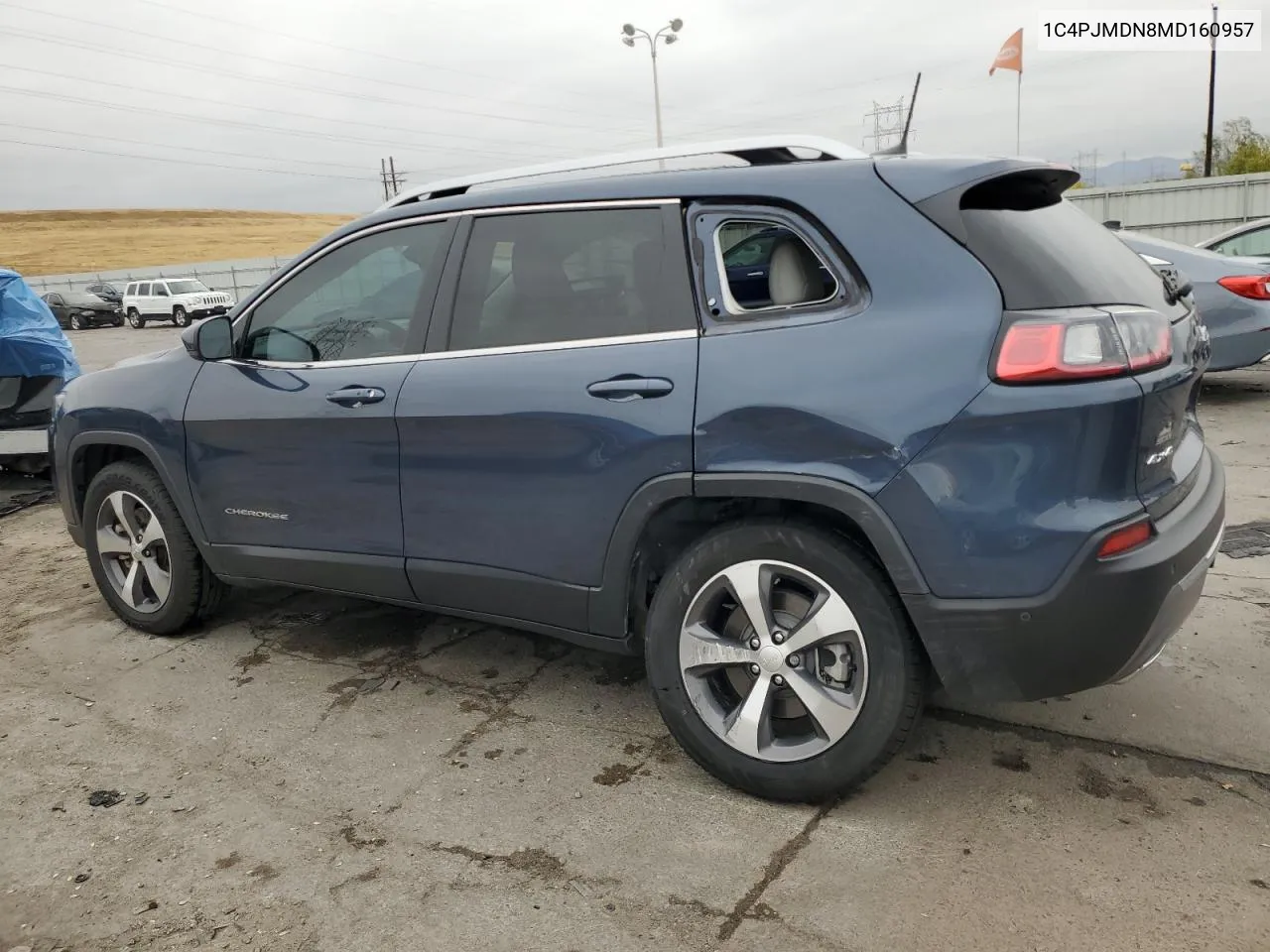 2021 Jeep Cherokee Limited VIN: 1C4PJMDN8MD160957 Lot: 76568264