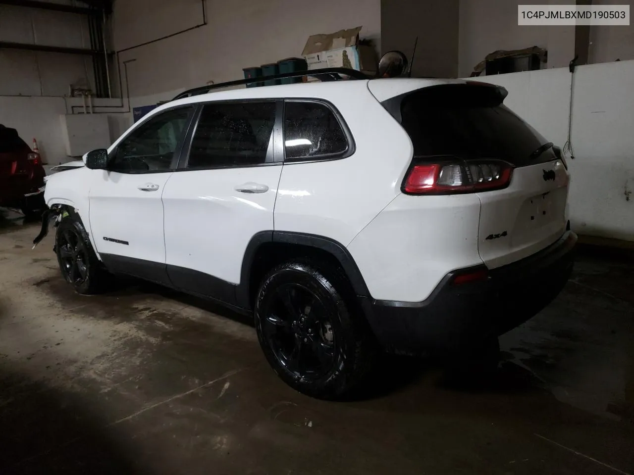 2021 Jeep Cherokee Latitude Plus VIN: 1C4PJMLBXMD190503 Lot: 76572934