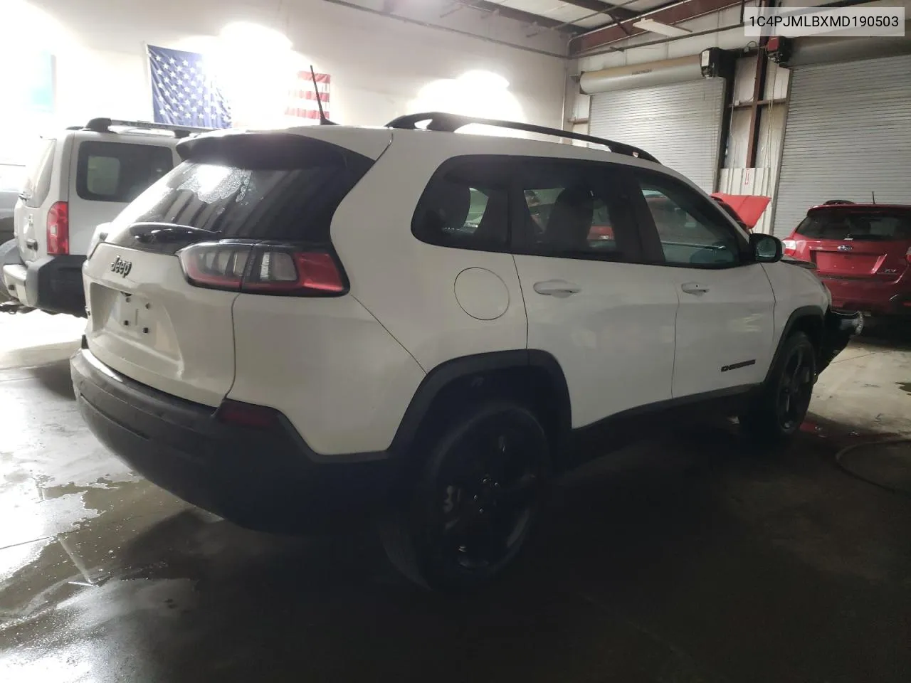 2021 Jeep Cherokee Latitude Plus VIN: 1C4PJMLBXMD190503 Lot: 76572934