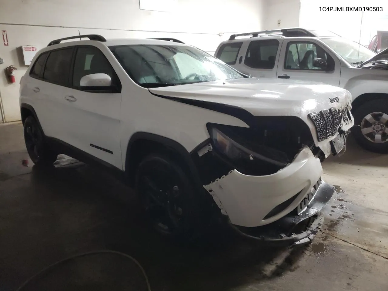 2021 Jeep Cherokee Latitude Plus VIN: 1C4PJMLBXMD190503 Lot: 76572934