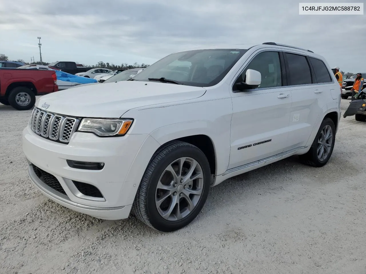 2021 Jeep Grand Cherokee Summit VIN: 1C4RJFJG2MC588782 Lot: 77001134