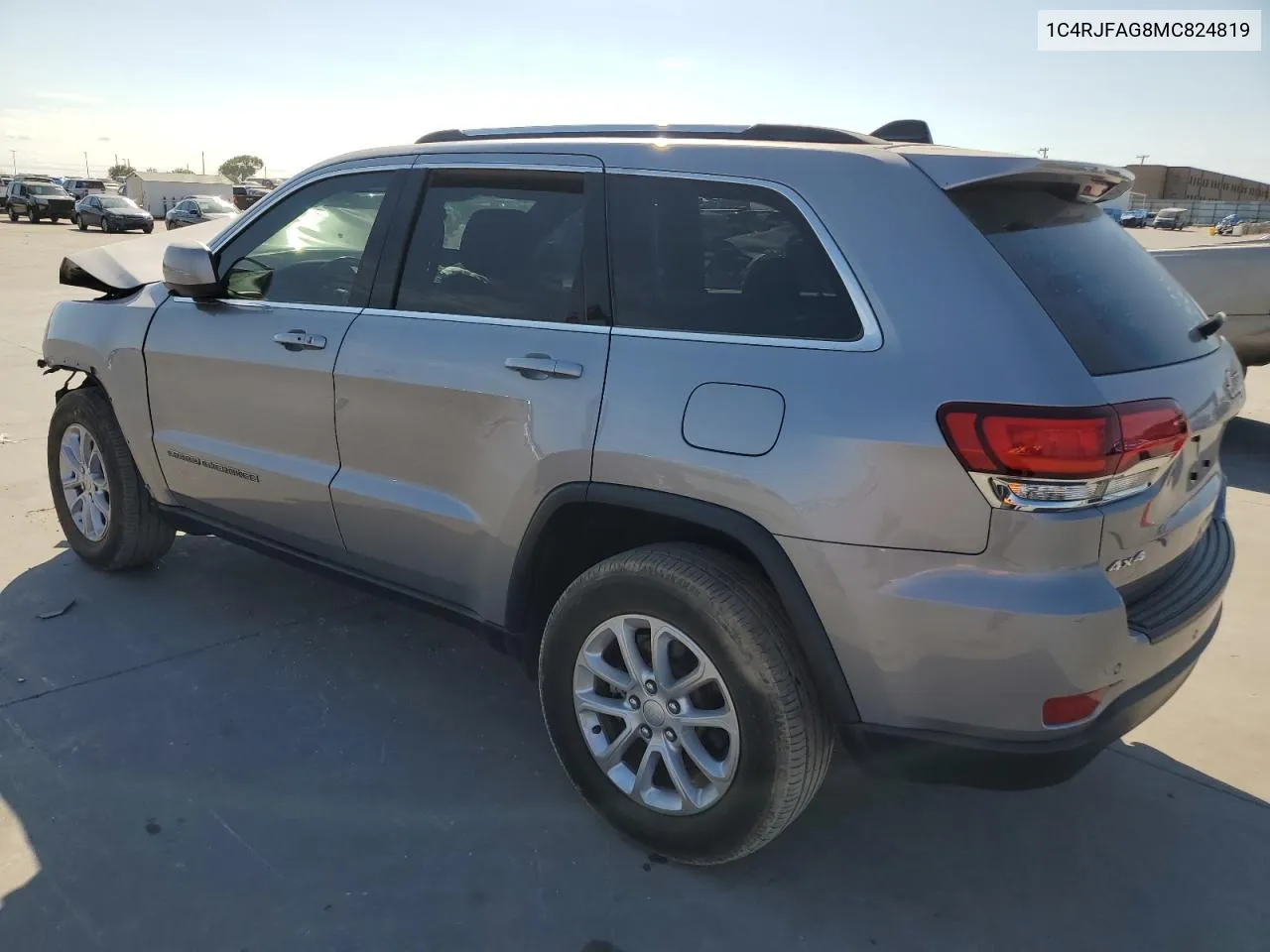 2021 Jeep Grand Cherokee Laredo VIN: 1C4RJFAG8MC824819 Lot: 77034214