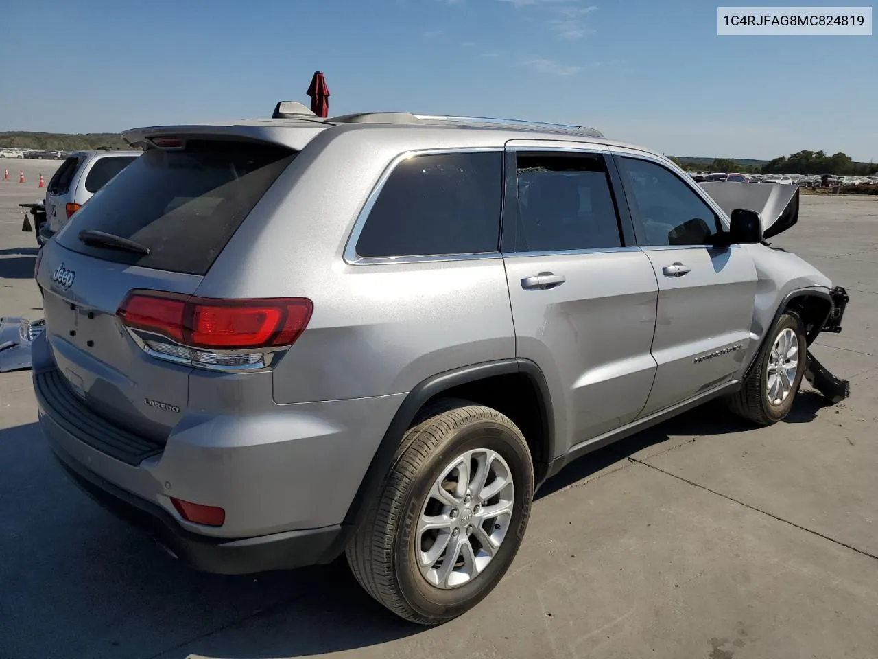 2021 Jeep Grand Cherokee Laredo VIN: 1C4RJFAG8MC824819 Lot: 77034214