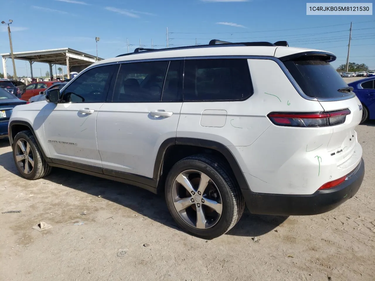 2021 Jeep Grand Cherokee L Limited VIN: 1C4RJKBG5M8121530 Lot: 77433864