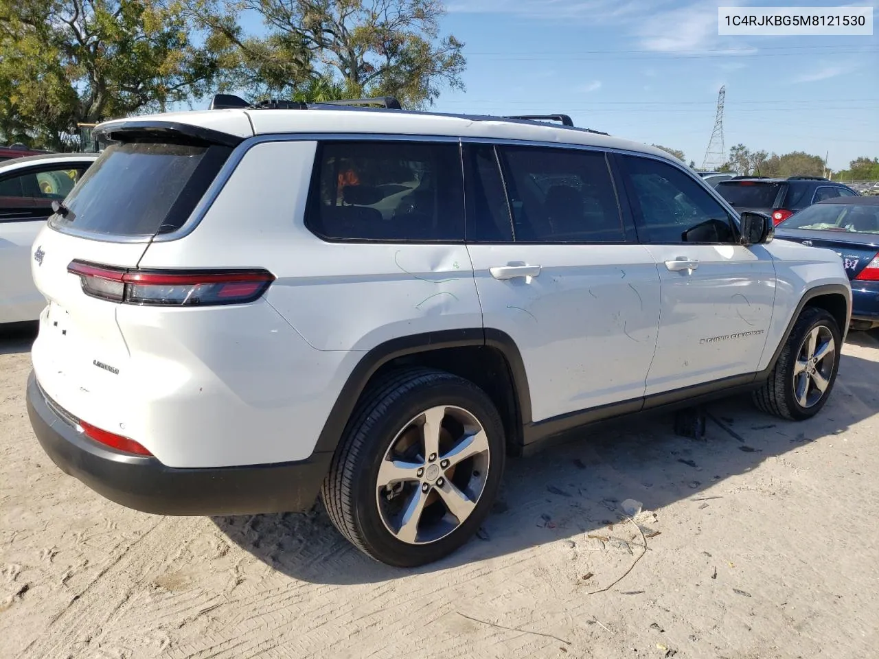 2021 Jeep Grand Cherokee L Limited VIN: 1C4RJKBG5M8121530 Lot: 77433864