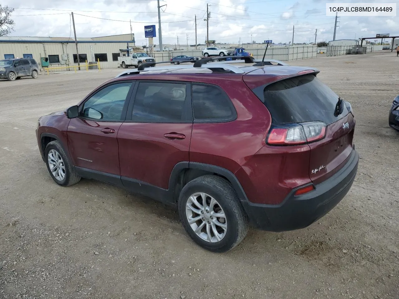 2021 Jeep Cherokee Latitude VIN: 1C4PJLCB8MD164489 Lot: 77994084