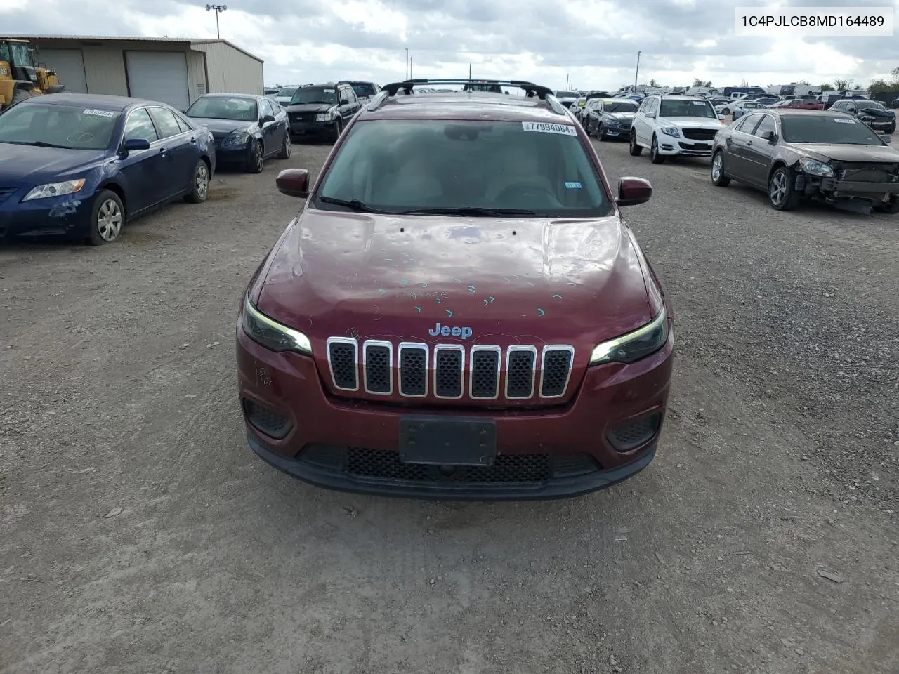 2021 Jeep Cherokee Latitude VIN: 1C4PJLCB8MD164489 Lot: 77994084