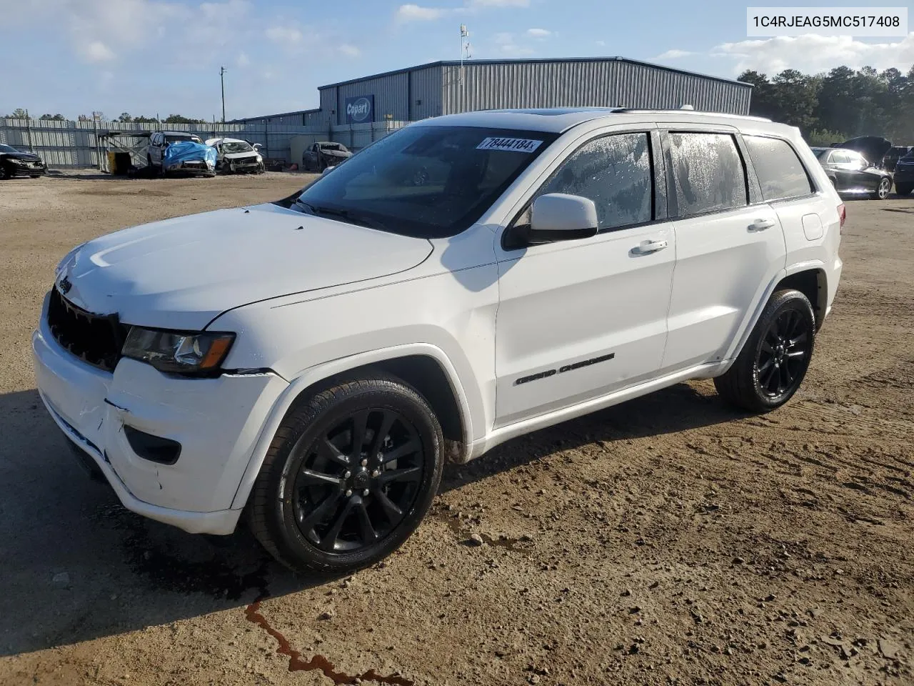 2021 Jeep Grand Cherokee Laredo VIN: 1C4RJEAG5MC517408 Lot: 78444184