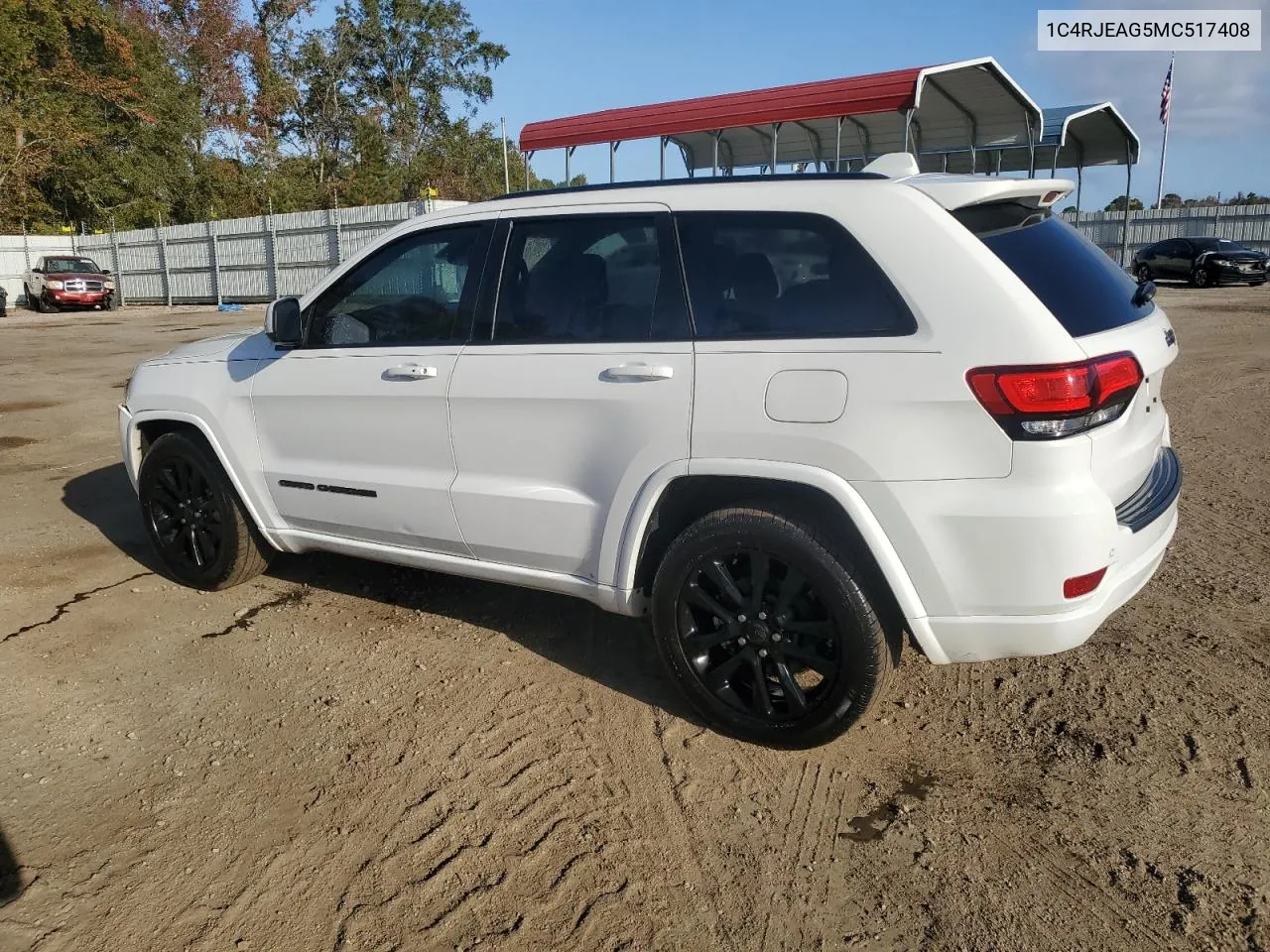 2021 Jeep Grand Cherokee Laredo VIN: 1C4RJEAG5MC517408 Lot: 78444184