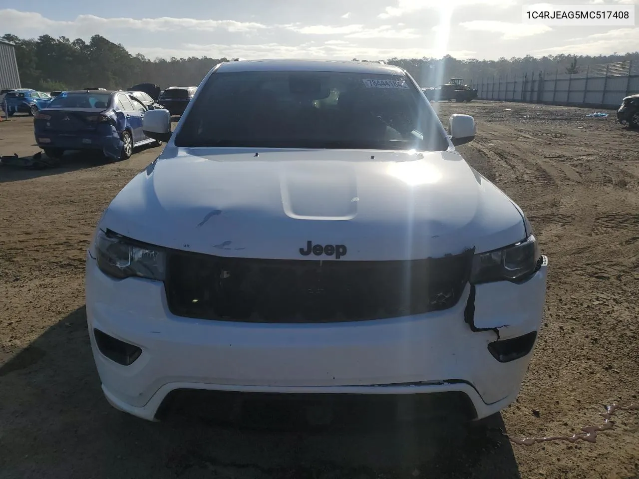 2021 Jeep Grand Cherokee Laredo VIN: 1C4RJEAG5MC517408 Lot: 78444184