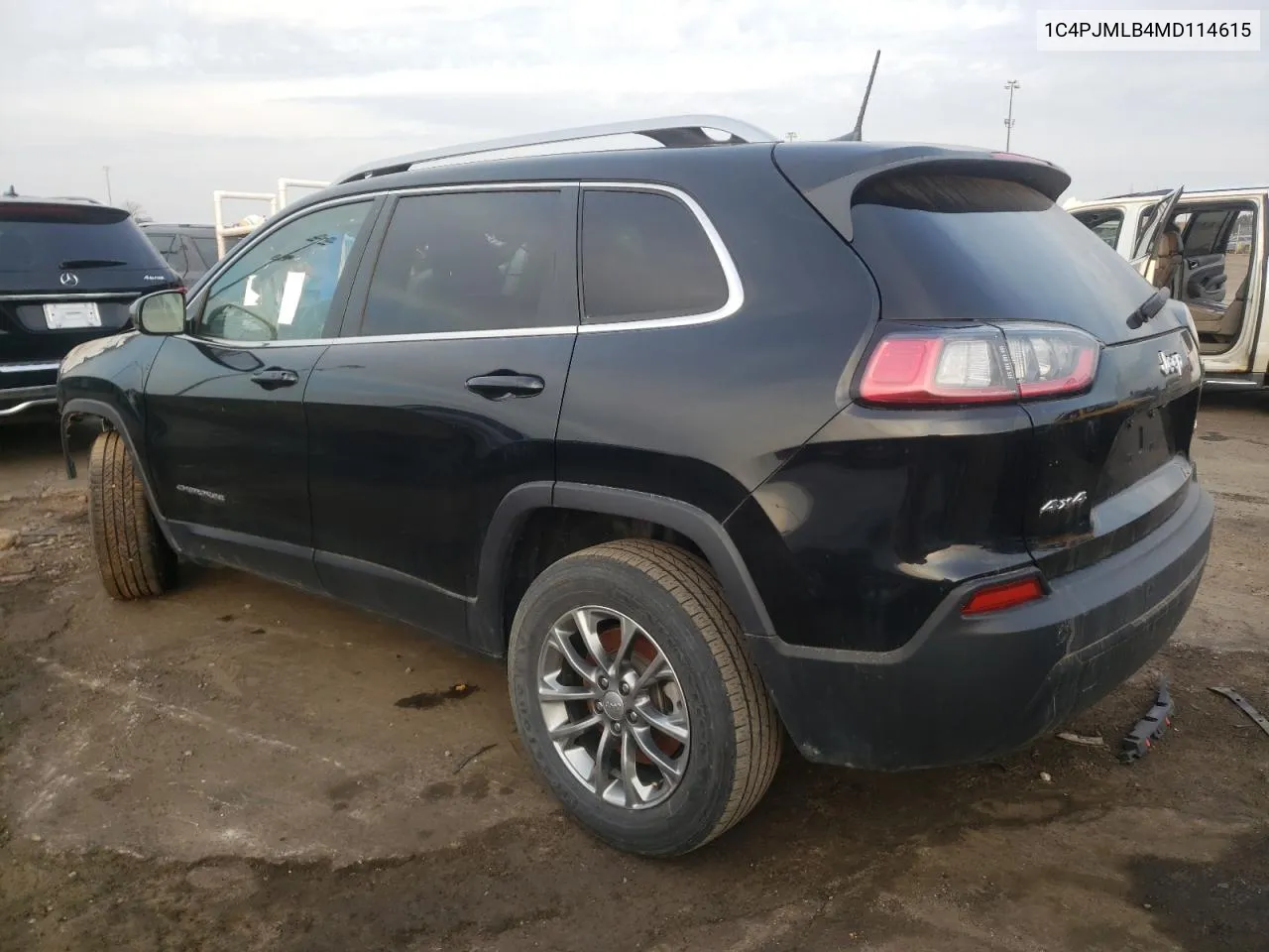 2021 Jeep Cherokee Latitude Plus VIN: 1C4PJMLB4MD114615 Lot: 78466954