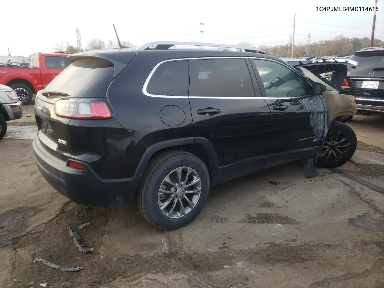 2021 Jeep Cherokee Latitude Plus VIN: 1C4PJMLB4MD114615 Lot: 78466954