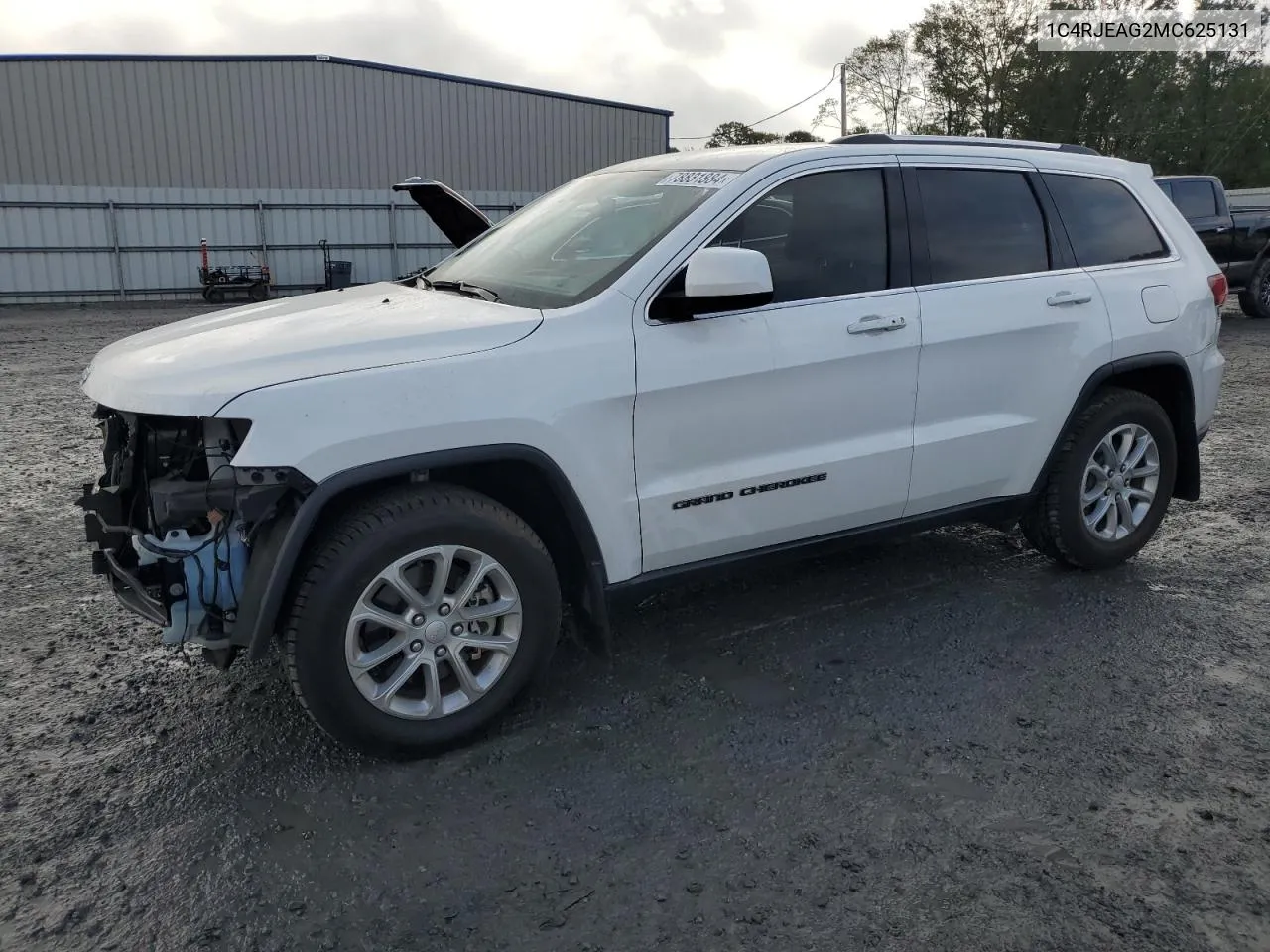 2021 Jeep Grand Cherokee Laredo VIN: 1C4RJEAG2MC625131 Lot: 78831884