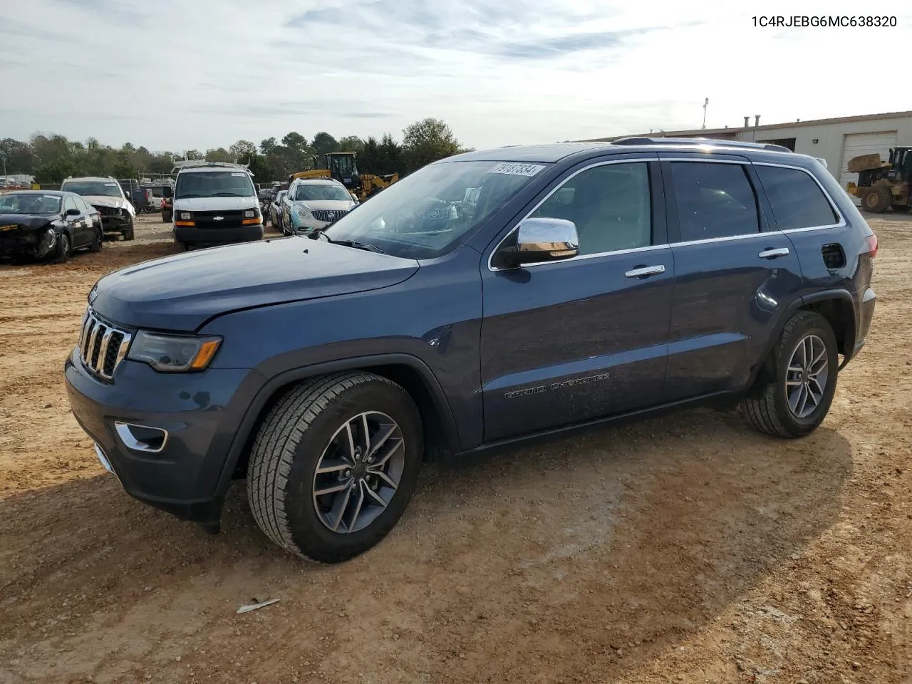 2021 Jeep Grand Cherokee Limited VIN: 1C4RJEBG6MC638320 Lot: 79187834