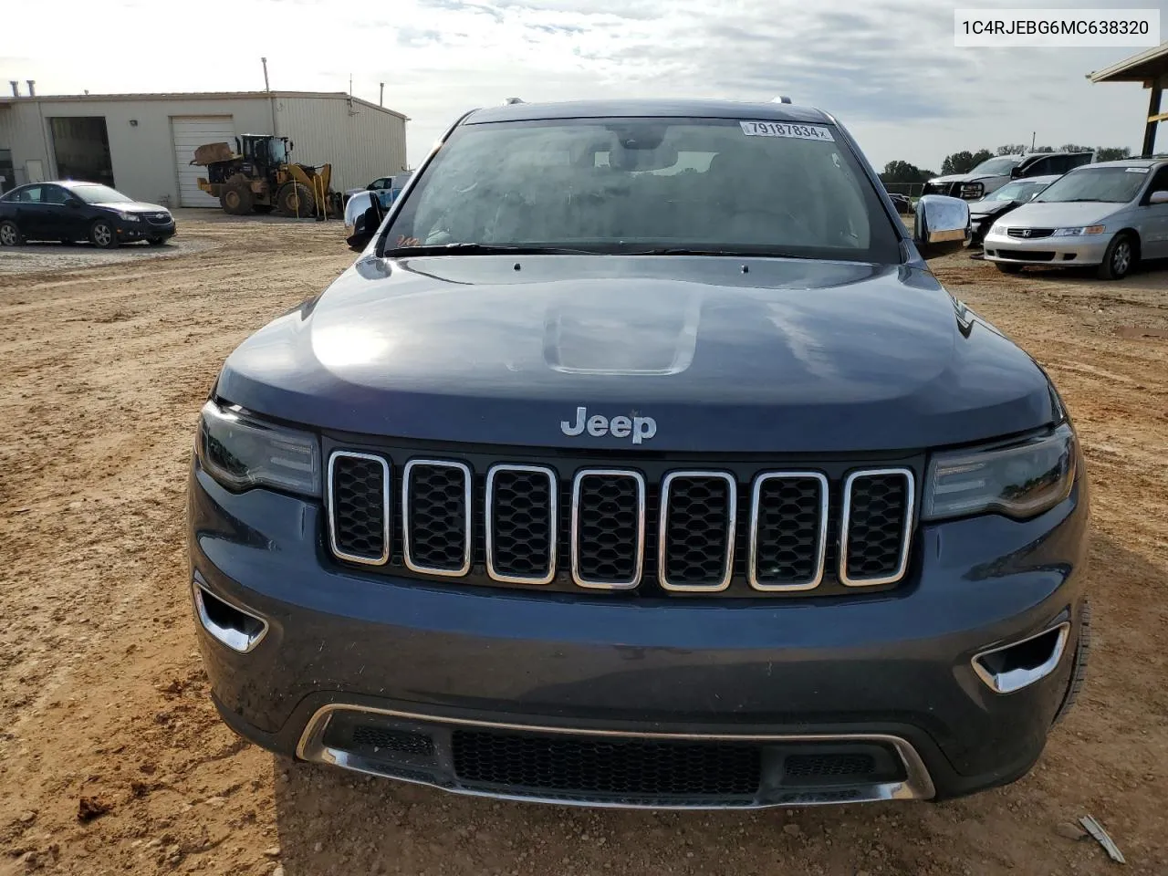 2021 Jeep Grand Cherokee Limited VIN: 1C4RJEBG6MC638320 Lot: 79187834