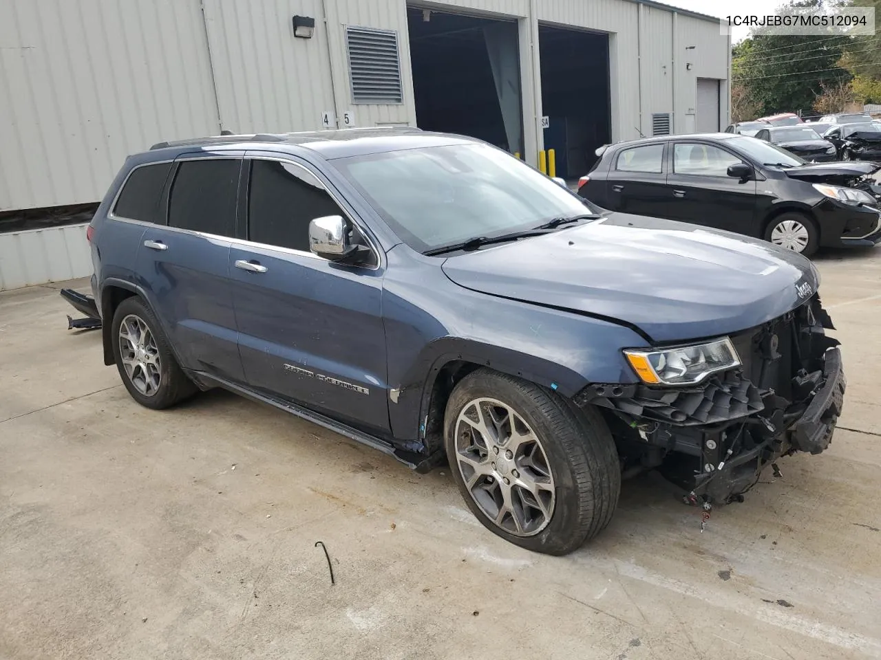 2021 Jeep Grand Cherokee Limited VIN: 1C4RJEBG7MC512094 Lot: 79389124