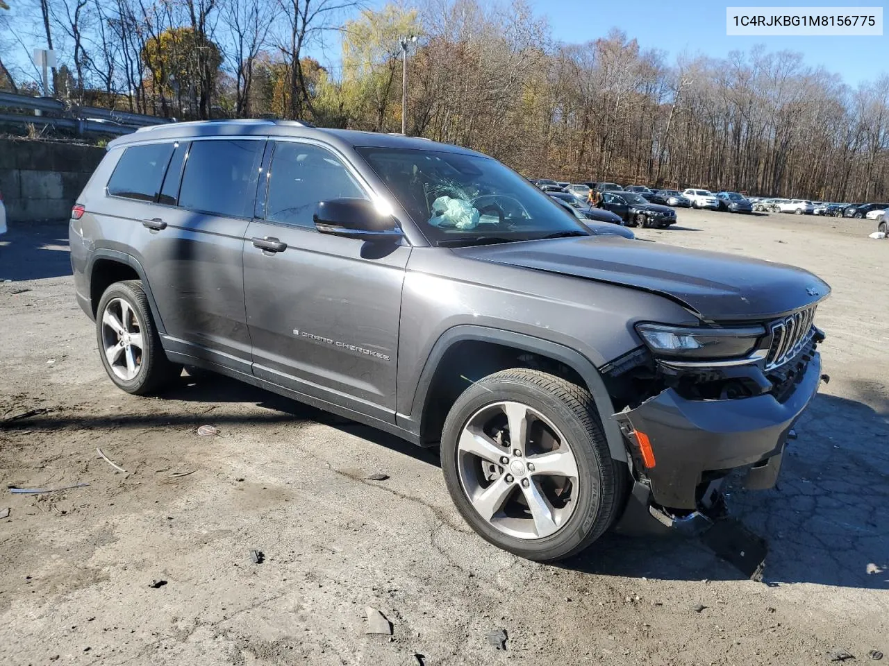 2021 Jeep Grand Cherokee L Limited VIN: 1C4RJKBG1M8156775 Lot: 80297064