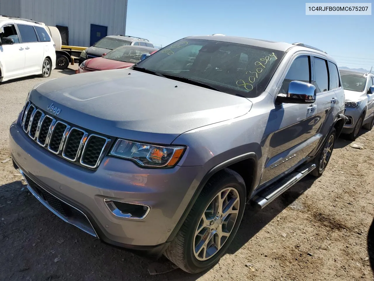 2021 Jeep Grand Cherokee Limited VIN: 1C4RJFBG0MC675207 Lot: 80309524