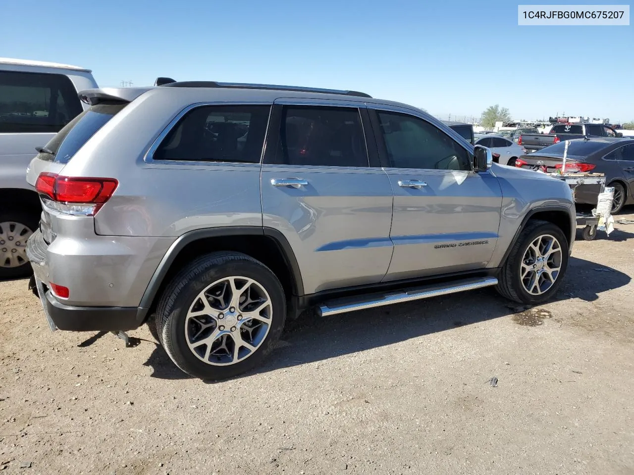 2021 Jeep Grand Cherokee Limited VIN: 1C4RJFBG0MC675207 Lot: 80309524