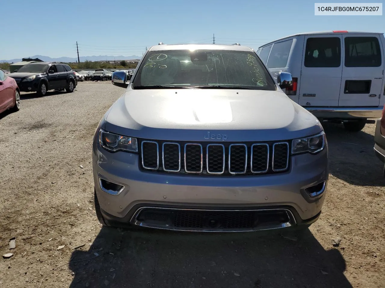 2021 Jeep Grand Cherokee Limited VIN: 1C4RJFBG0MC675207 Lot: 80309524