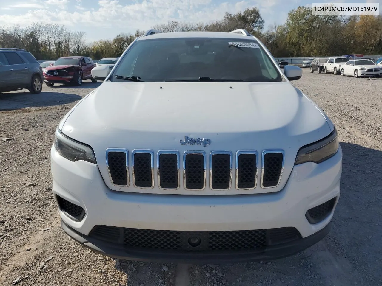 2021 Jeep Cherokee Latitude VIN: 1C4PJMCB7MD151979 Lot: 80623584