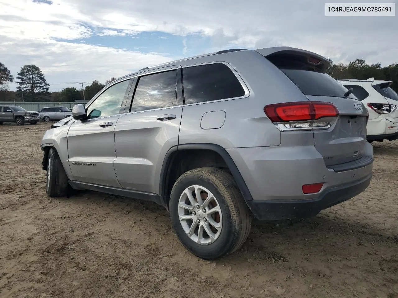 2021 Jeep Grand Cherokee Laredo VIN: 1C4RJEAG9MC785491 Lot: 81167864