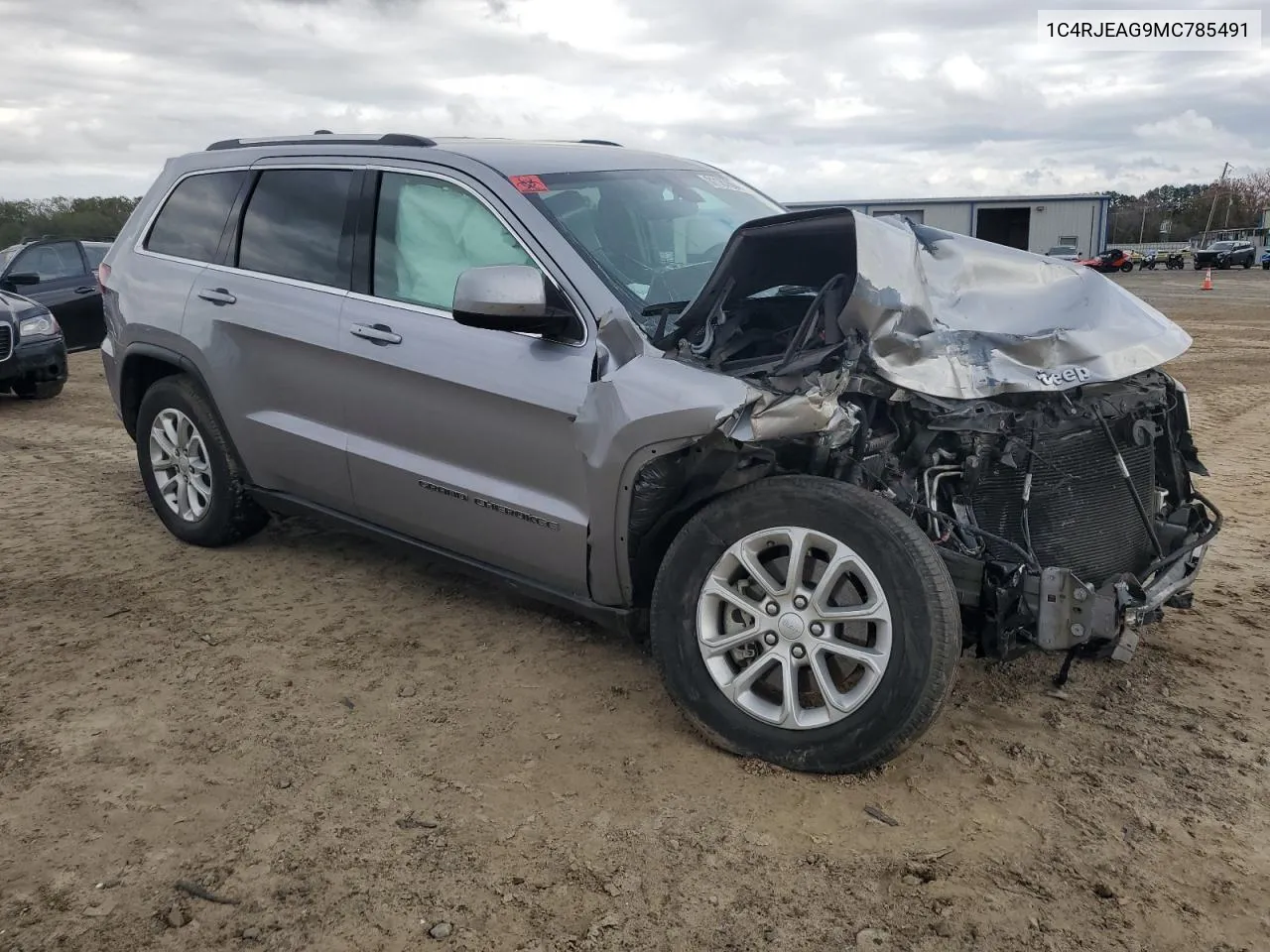 2021 Jeep Grand Cherokee Laredo VIN: 1C4RJEAG9MC785491 Lot: 81167864