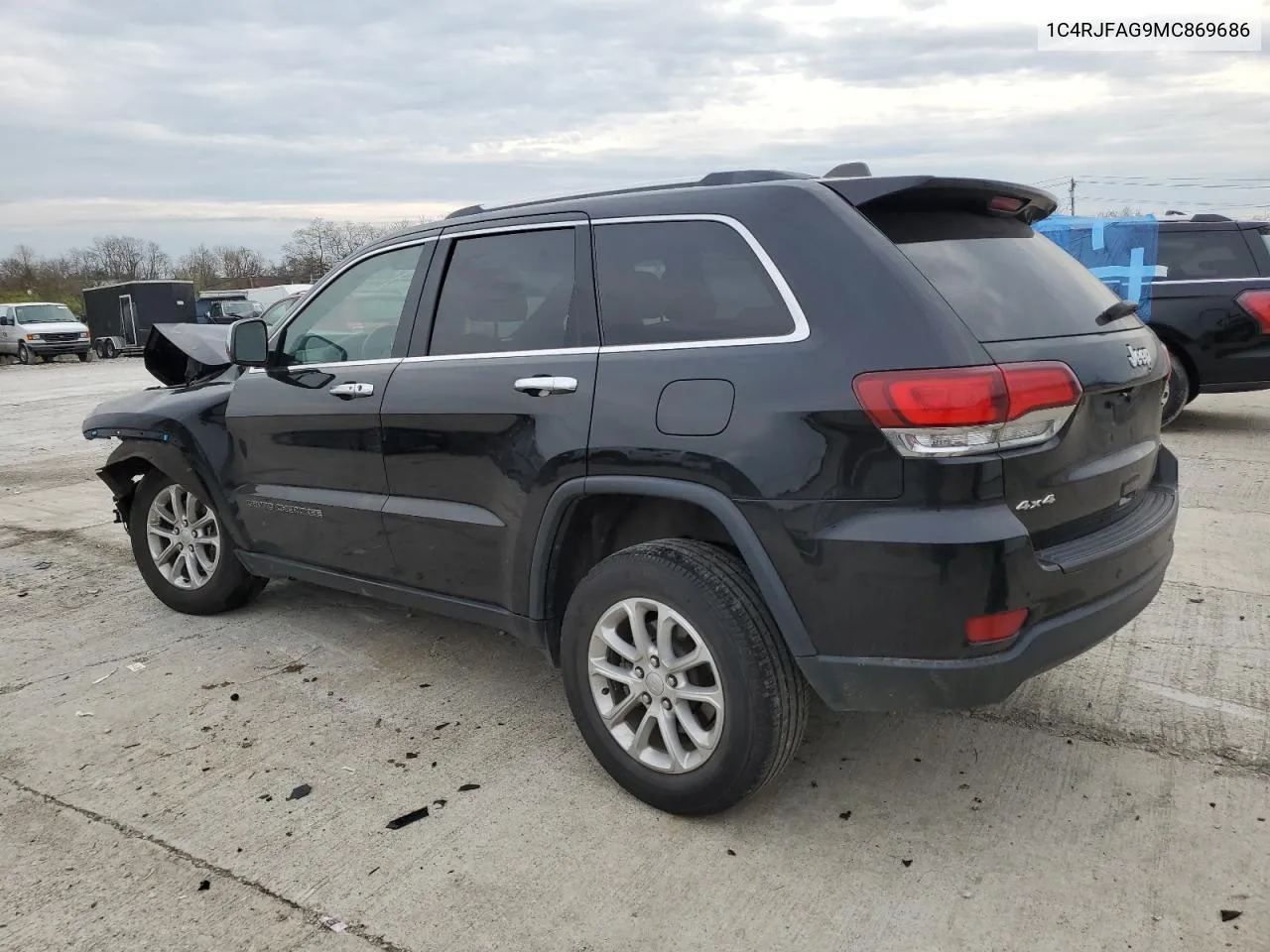 2021 Jeep Grand Cherokee Laredo VIN: 1C4RJFAG9MC869686 Lot: 81422174