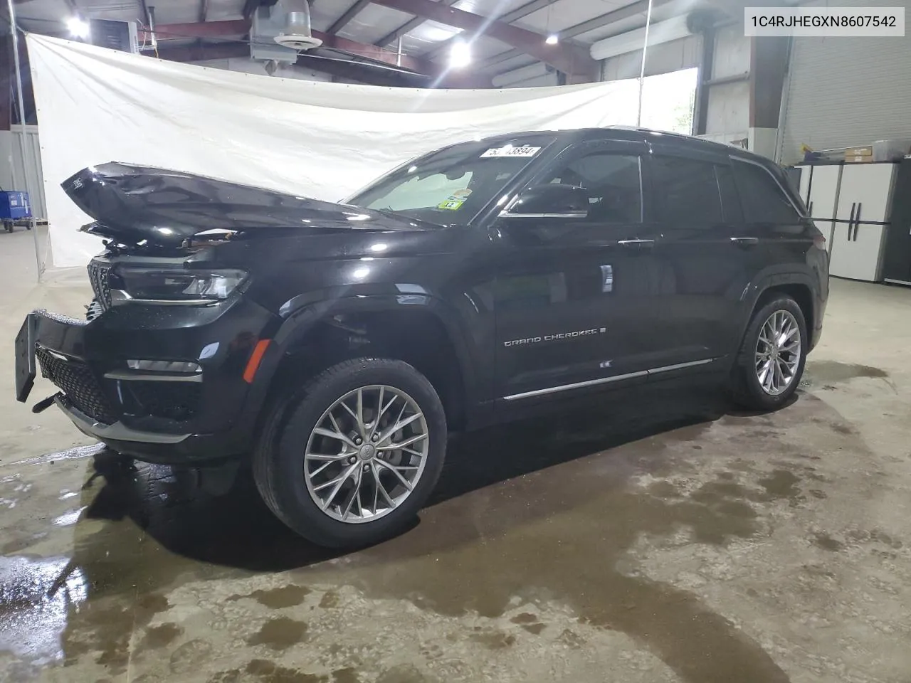 2022 Jeep Grand Cherokee Summit VIN: 1C4RJHEGXN8607542 Lot: 53743894