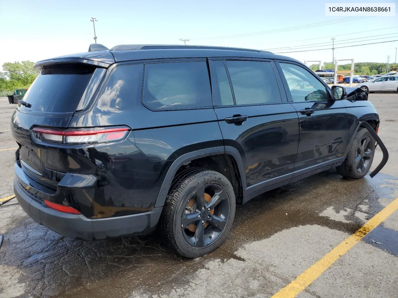 2022 Jeep Grand Cherokee L Laredo VIN: 1C4RJKAG4N8638661 Lot: 59889814