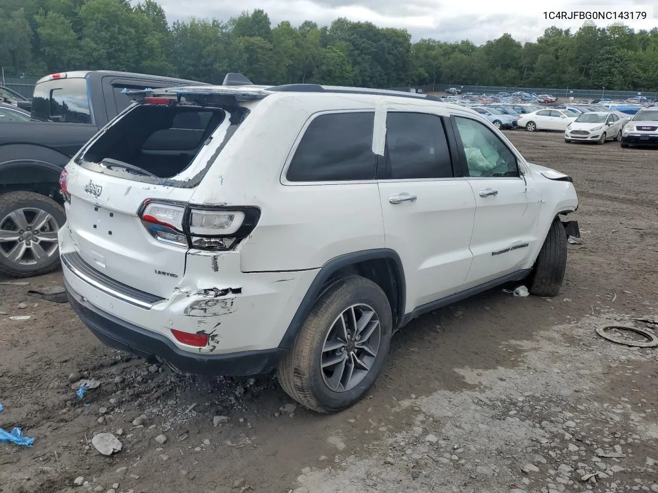 2022 Jeep Grand Cherokee Limited VIN: 1C4RJFBG0NC143179 Lot: 64862443