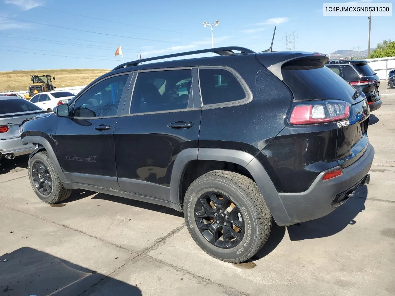 2022 Jeep Cherokee Latitude VIN: 1C4PJMCX5ND531500 Lot: 69072254